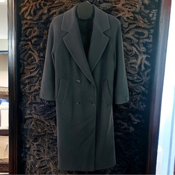 Vintage Forecaster Full-Length Wool Women’s Trench | Double Breasted | Size 10 - Picture 10 of 10